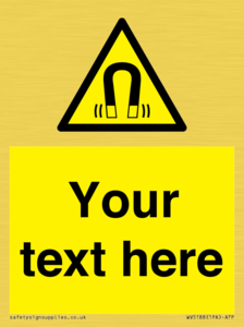 Custom Magnetic Field Sign